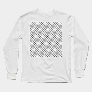 Chian Link White Long Sleeve T-Shirt